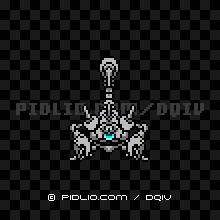 メタルスコーピオンの画像：FC版ドラクエ4の敵・モンスター図鑑 ／ ドラクエ4攻略