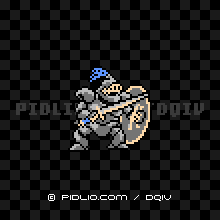 じごくのよろいの画像：FC版ドラクエ4の敵・モンスター図鑑 ／ ドラクエ4攻略