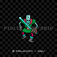 しりょうのきしの画像：FC版ドラクエ4の敵・モンスター図鑑 ／ ドラクエ4攻略