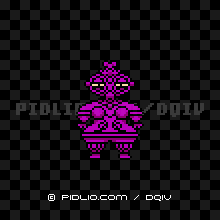 ミステリドールの画像：FC版ドラクエ4の敵・モンスター図鑑 ／ ドラクエ4攻略