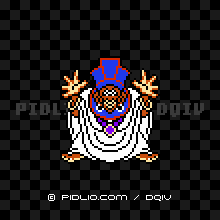 しりょうつかいの画像：FC版ドラクエ4の敵・モンスター図鑑 ／ ドラクエ4攻略