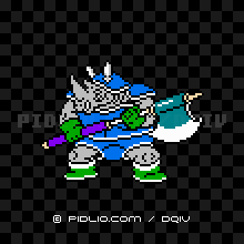 サイおとこの画像：FC版ドラクエ4の敵・モンスター図鑑 ／ ドラクエ4攻略