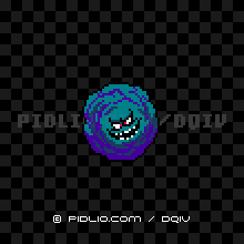 ばくだんいわの画像：FC版ドラクエ4の敵・モンスター図鑑 ／ ドラクエ4攻略