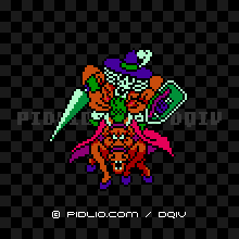 ボーンナイトの画像：FC版ドラクエ4の敵・モンスター図鑑 ／ ドラクエ4攻略