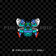 マヒャドフライの画像：FC版ドラクエ4の敵・モンスター図鑑 ／ ドラクエ4攻略