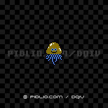 ベホイミスライムの画像：FC版ドラクエ4の敵・モンスター図鑑 ／ ドラクエ4攻略