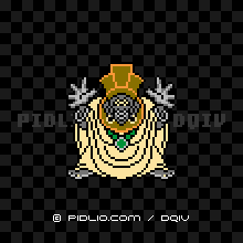 ブラックマージの画像：FC版ドラクエ4の敵・モンスター図鑑 ／ ドラクエ4攻略