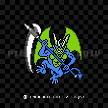 じごくのもんばんの画像：FC版ドラクエ4の敵・モンスター図鑑 ／ ドラクエ4攻略