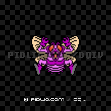 ベルザブルの画像：FC版ドラクエ4の敵・モンスター図鑑 ／ ドラクエ4攻略