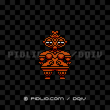 どぐうせんしの画像：FC版ドラクエ4の敵・モンスター図鑑 ／ ドラクエ4攻略