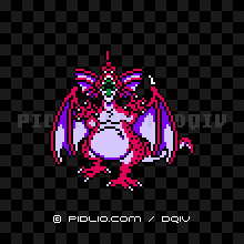 レッドドラゴンの画像：FC版ドラクエ4の敵・モンスター図鑑 ／ ドラクエ4攻略