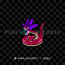 フルスネイカーの画像：FC版ドラクエ4の敵・モンスター図鑑 ／ ドラクエ4攻略