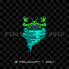 うずしおキングの画像：FC版ドラクエ4の敵・モンスター図鑑 ／ ドラクエ4攻略