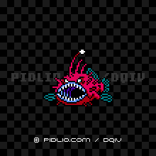 エビルアングラーの画像：FC版ドラクエ4の敵・モンスター図鑑 ／ ドラクエ4攻略