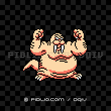 トドマンの画像：FC版ドラクエ4の敵・モンスター図鑑 ／ ドラクエ4攻略