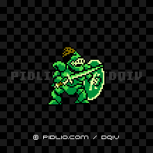 ピサロナイトの画像：FC版ドラクエ4の敵・モンスター図鑑 ／ ドラクエ4攻略