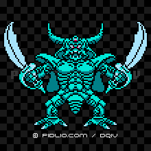 エスタークの画像：FC版ドラクエ4の敵・モンスター図鑑 ／ ドラクエ4攻略