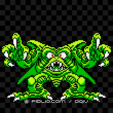 デスピサロ 第6形態の画像:FC版ドラクエ4の敵・モンスター図鑑 / ドラクエ4攻略