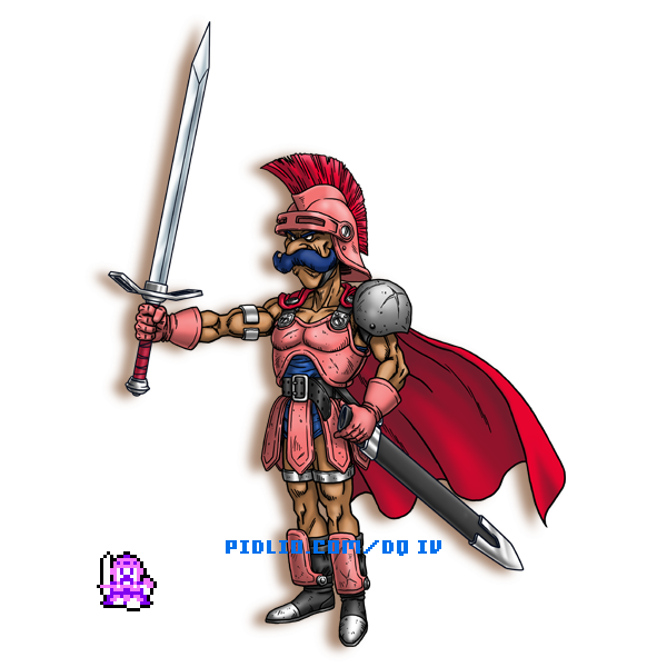 ライアン（戦士）：FC版ドラクエ4のキャラクター紹介 ／ ドラゴンクエストIV攻略