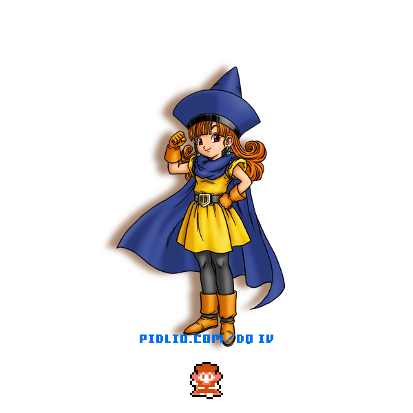 アリーナ（姫）：FC版ドラクエ4のキャラクター紹介 ／ ドラゴンクエストIV攻略