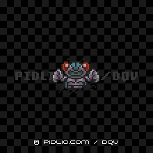 トンネラーの画像：SFC版ドラクエ5の敵・モンスター図鑑 ／ ドラクエ5攻略