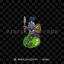 スライムナイトの画像：SFC版ドラクエ5の敵・モンスター図鑑 ／ ドラクエ5攻略