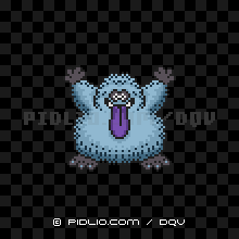 ビッグスロースの画像:SFC版ドラクエ5の敵・モンスター図鑑 / ドラクエ5攻略