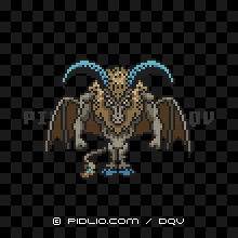 ホースデビルの画像:SFC版ドラクエ5の敵・モンスター図鑑 / ドラクエ5攻略