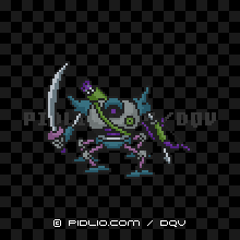 メタルハンターの画像:SFC版ドラクエ5の敵・モンスター図鑑 / ドラクエ5攻略