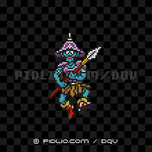 ランスアーミーの画像:SFC版ドラクエ5の敵・モンスター図鑑 / ドラクエ5攻略