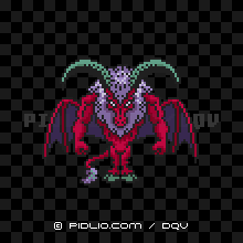 メッサーラの画像：SFC版ドラクエ5の敵・モンスター図鑑 ／ ドラクエ5攻略