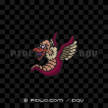 メイジキメラの画像：SFC版ドラクエ5の敵・モンスター図鑑 ／ ドラクエ5攻略