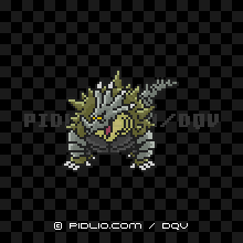 デンタザウルスの画像：SFC版ドラクエ5の敵・モンスター図鑑 ／ ドラクエ5攻略