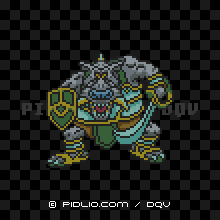 ソルジャーブルの画像:SFC版ドラクエ5の敵・モンスター図鑑 / ドラクエ5攻略