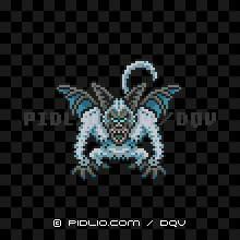 シルバーデビルの画像:SFC版ドラクエ5の敵・モンスター図鑑 / ドラクエ5攻略