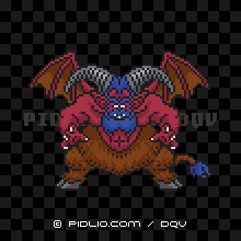 アンクルホーンの画像:SFC版ドラクエ5の敵・モンスター図鑑 / ドラクエ5攻略