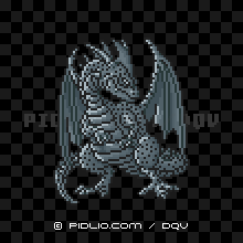 ブラックドラゴンの画像:SFC版ドラクエ5の敵・モンスター図鑑 / ドラクエ5攻略