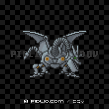 メタルドラゴンの画像:SFC版ドラクエ5の敵・モンスター図鑑 / ドラクエ5攻略