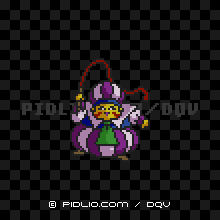 エビルマスターの画像:SFC版ドラクエ5の敵・モンスター図鑑 / ドラクエ5攻略