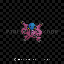 ブルーイーターの画像:SFC版ドラクエ5の敵・モンスター図鑑 / ドラクエ5攻略