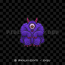 ムーンフェイスの画像：SFC版ドラクエ5の敵・モンスター図鑑 ／ ドラクエ5攻略