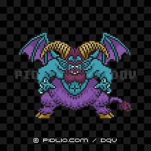 ヘルバトラーの画像：SFC版ドラクエ5の敵・モンスター図鑑 ／ ドラクエ5攻略