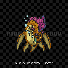 グロンデプスの画像：SFC版ドラクエ5の敵・モンスター図鑑 ／ ドラクエ5攻略