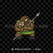 オークLv20の画像:SFC版ドラクエ5の敵・ボスモンスター図鑑 / ドラクエ5攻略