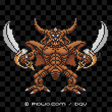 エスタークの画像:SFC版ドラクエ5の敵・ボスモンスター図鑑 / ドラクエ5攻略