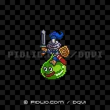 スライムナイトの画像：SFC版ドラクエ6の敵・モンスター図鑑 ／ ドラクエ6攻略