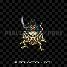 スカルライダーの画像：SFC版ドラクエ6の敵・モンスター図鑑 ／ ドラクエ6攻略