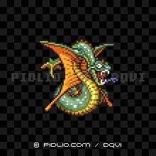 ウィングスネークの画像：SFC版ドラクエ6の敵・モンスター図鑑 ／ ドラクエ6攻略