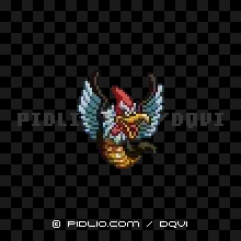 メイジキメイラの画像：SFC版ドラクエ6の敵・モンスター図鑑 ／ ドラクエ6攻略