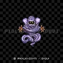 マミーウィスプの画像：SFC版ドラクエ6の敵・モンスター図鑑 ／ ドラクエ6攻略